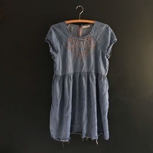Denim Babydoll Dress